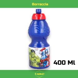 Uovo Sorpresa Pasqua Avengers Bambini con Set Pappa 7 Pezzi in Melamin