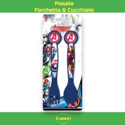 Uovo Sorpresa Pasqua Avengers Bambini con Set Pappa 7 Pezzi in Melamin