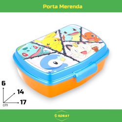 Uovo Sorpresa Pasqua Pokémon Bambini con Set Pappa 7 Pezzi in Melamina
