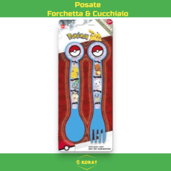 Uovo Sorpresa Pasqua Pokémon Bambini con Set Pappa 7 Pezzi in Melamina
