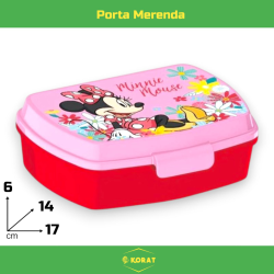 Uovo Sorpresa Pasqua Minnie Mouse Bambini con Set Pappa 7 Pezzi in Mel
