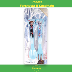 Uovo Sorpresa Pasqua Frozen Bambini con Set Pappa 7 Pezzi in Melamina 