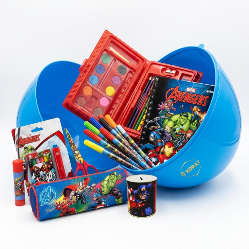 Uovo di Pasqua Sorpresa Gigante per Bambino Avengers h. 40cm Sorpreson