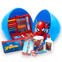 Uovo di Pasqua Sorpresa Gigante per Bambino Spiderman h. 40cm Sorpreso