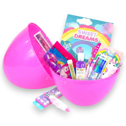 Uovo Sorpresa Unicorno per Bambina Kit Disegno e Scuola Uovo Sorpresa 