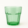 Set di 6 Bicchieri in Vetro Colorati - 360 Ml - Colori Assortiti - 12x