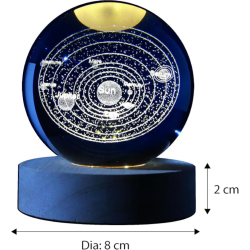 I - TOTAL - Lampada Sfera media Sistema Solare