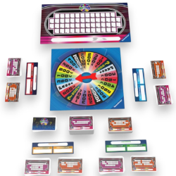 Gioco da Tavola - La Ruota della Fortuna con Gerry Scotti - 30x30x8 cm