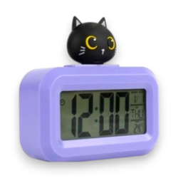 I - TOTAL - Sveglia Digitale - BLACK CAT