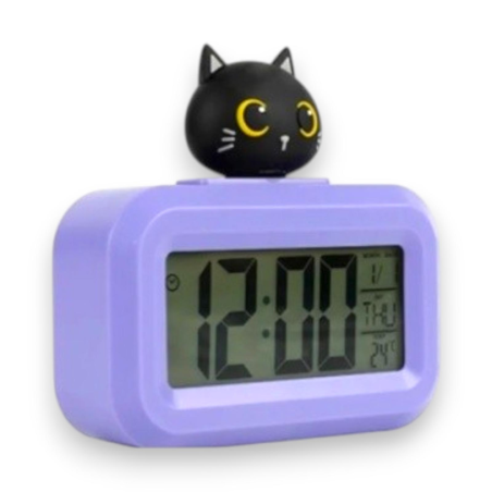 I - TOTAL - Sveglia Digitale - BLACK CAT