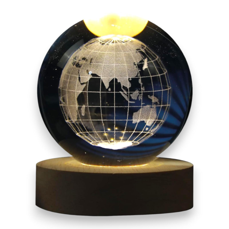 I - TOTAL - Lampada Sfera grande Mondo