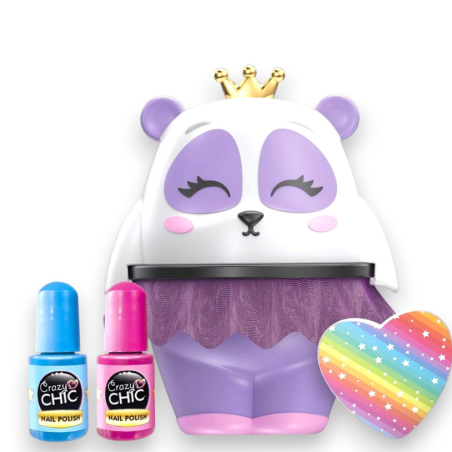 Clementoni Crazy Chic -  Lovely Ballerina Nail Art - Smalti Colorati e