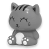 I - TOTAL - Luce notturna in silicone GREY CAT