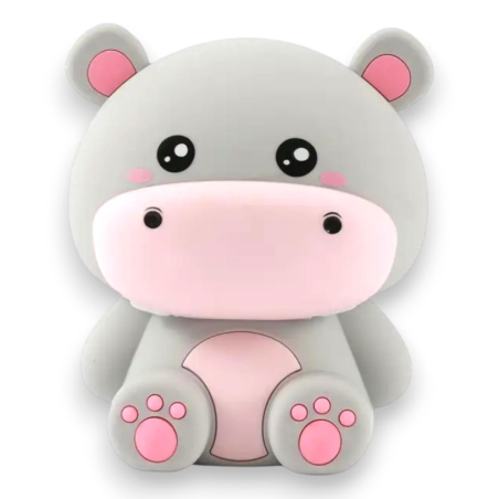 I - TOTAL - Luce notturna in silicone HIPPO