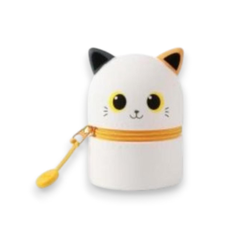 I - TOTAL - Mini astuccio in silicone - ORANGE CAT