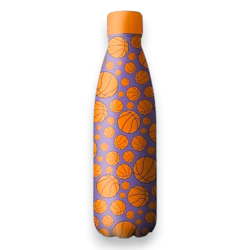 I - TOTAL - Borraccia Termica 500 ml - BASKETBALL