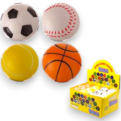 Pallina Sport - Antistress a Forma di Pallone da Calcio - 6.5 cm