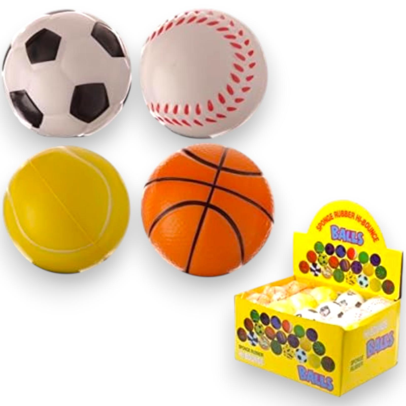 Pallina Sport - Antistress a Forma di Pallone da Calcio - 6.5 cm