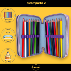 Frozen - Astuccio Completo - 3 Zip