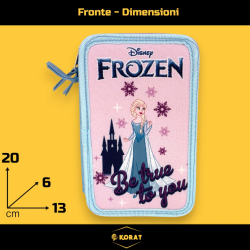 Frozen - Astuccio Completo - 3 Zip