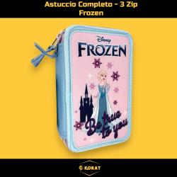 Frozen - Astuccio Completo - 3 Zip