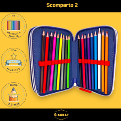 Spiderman - Astuccio Completo - 3 Zip