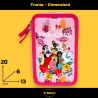 Principesse Disney - Astuccio Completo - 3 Zip