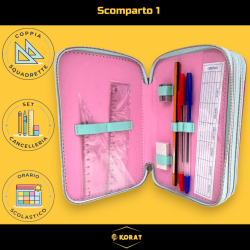 Minnie - Astuccio Completo - 3 Zip