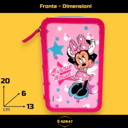 Minnie - Astuccio Completo - 3 Zip