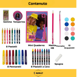 Barbie - Valigetta Colori - 52 Pezzi