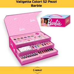 Barbie - Valigetta Colori - 52 Pezzi