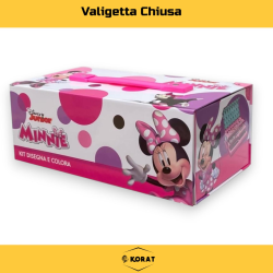 Minnie - Valigetta Colori - 52 Pezzi