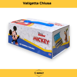Mickey Mouse - Valigetta Colori - 52 Pezzi