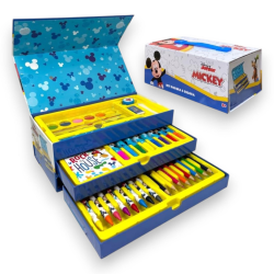 Mickey Mouse - Valigetta Colori - 52 Pezzi