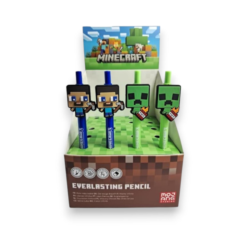 Puckator - Matita Infinita - Minecraft