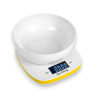 Innoliving - Bilancia Digitale da Cucina - con Ciotola - Giallo