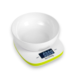 Innoliving - Bilancia Digitale da Cucina - con Ciotola - Verde