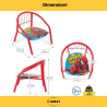 Sedia Bambini - 36x34x36 cm - Spiderman