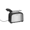 Innoliving - Tostapane in Acciaio Inox - Con Pinze