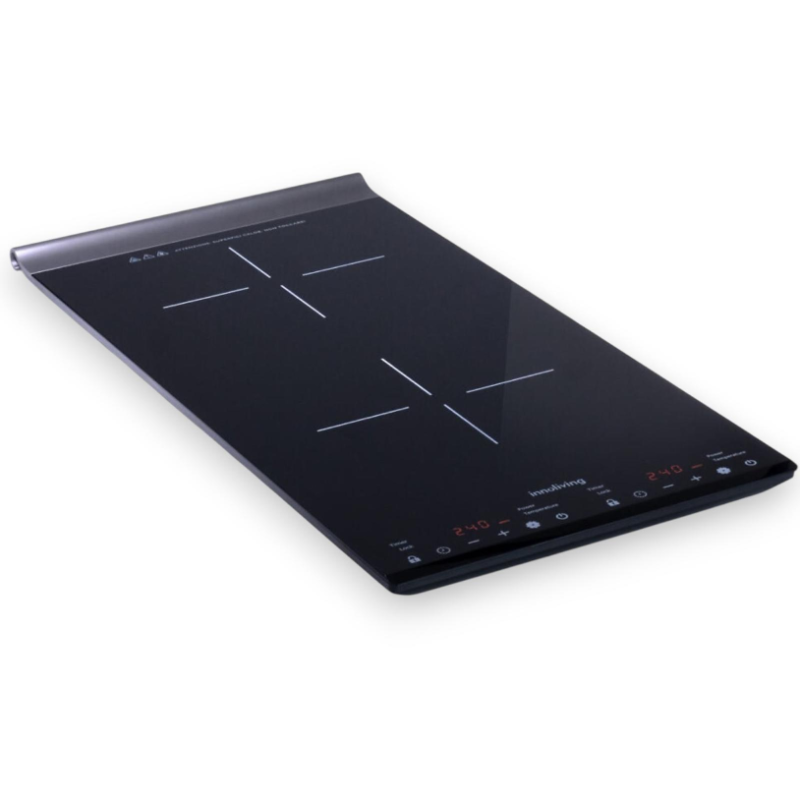 Innoliving - Piastra ad Induzione Doppia - 3100W - 10 Impostazioni di 