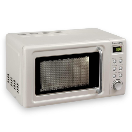 Innoliving - Forno a Microonde - 20 LT - 700 W - Vintage Beige
