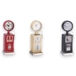 Star - Orologio da Tavolo - Gas Station - 12x10x32 cm