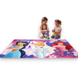 appeto da Gioco Bambini 120x80 cm Antiscivolo Gommato – Principesse