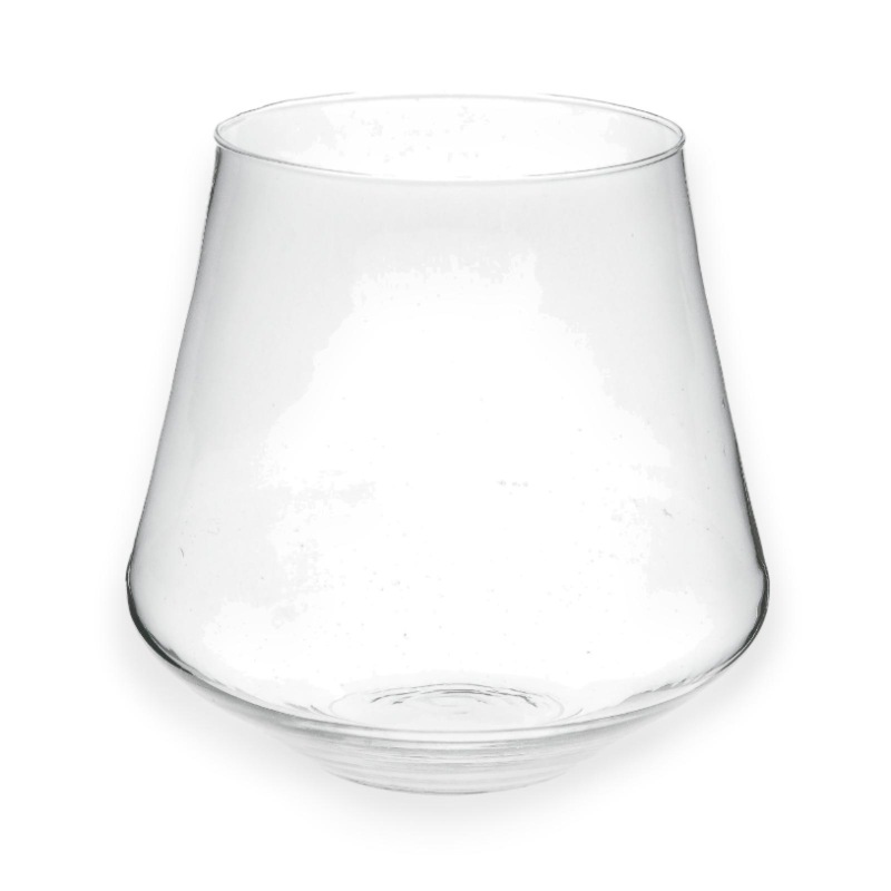 Star - Vaso in Vetro a Goccia - 25,5x25,5x26 Cm