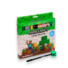Puckator - Set di 8 Penne a Punta Fine - Copripenna in Silicone - Mine