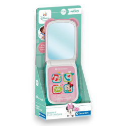 Clementoni Baby - Telefono Minnie - Luci e Suoni - 9-36 Mesi