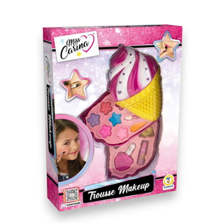 Miss Carina - Trousse Make Up - a Forma di Cupcake - Trucchi e Pennell