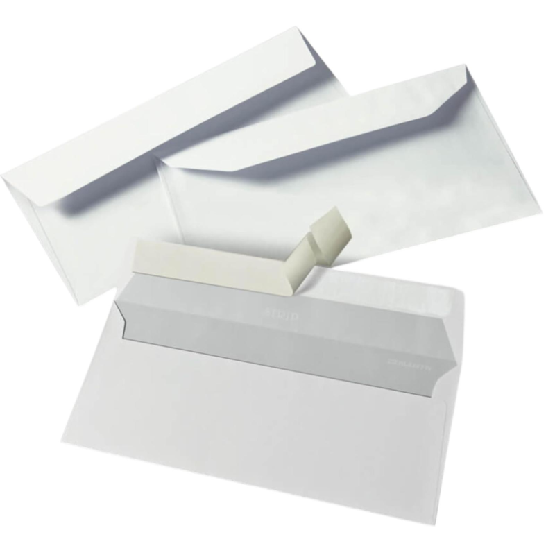 Blasetti - 40 Buste 11x23 cm - 80 g/m° - Senza Finestra