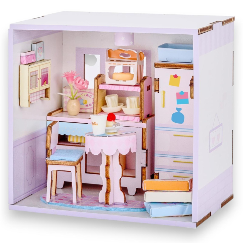 I-TOTAL - Mini House - Backing Time - 11x8x11 Cm