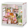 I-TOTAL - Mini House - Blooming Time - 11x8x11 Cm